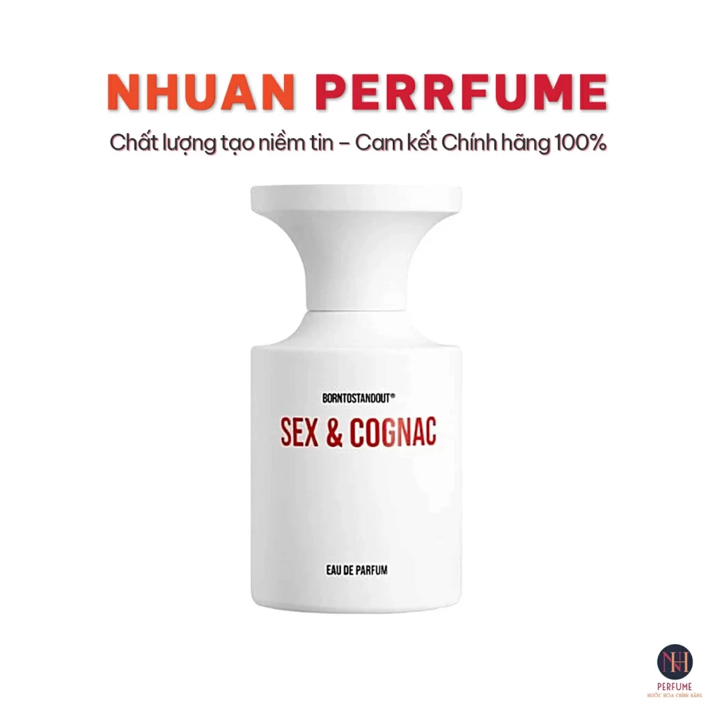 Nước Hoa Unisex Borntostandout Sex & Cognac EDP